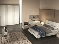 Camera da letto moderna di Mottes Mobili