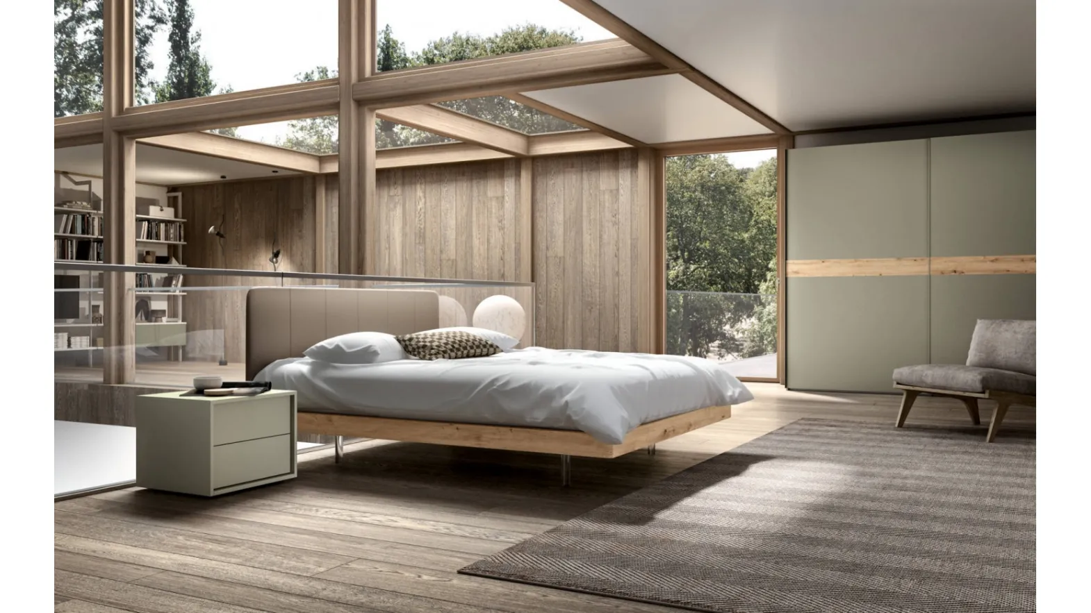 Bergamo Letti Outlet Arredamento Letto A Scomparsa Con Armadi E