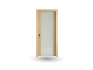 Porta in Legno e Vetro Satinato