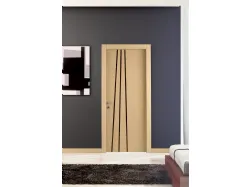 Porte in legno con inserti