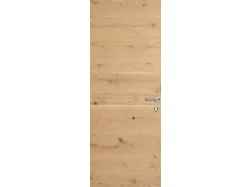 Porte in legno rovere nodino a filo muro