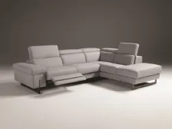 divano angolare con relax