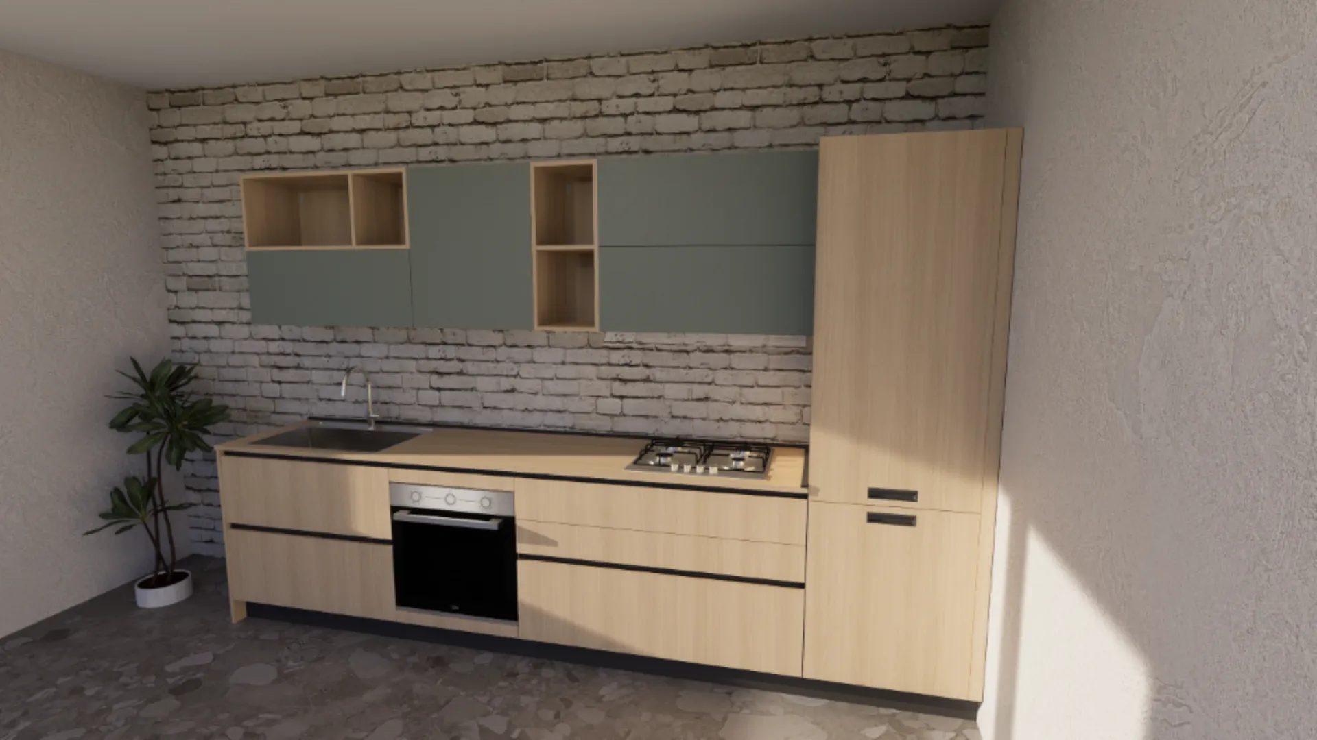 Cucina CLOE composizione C