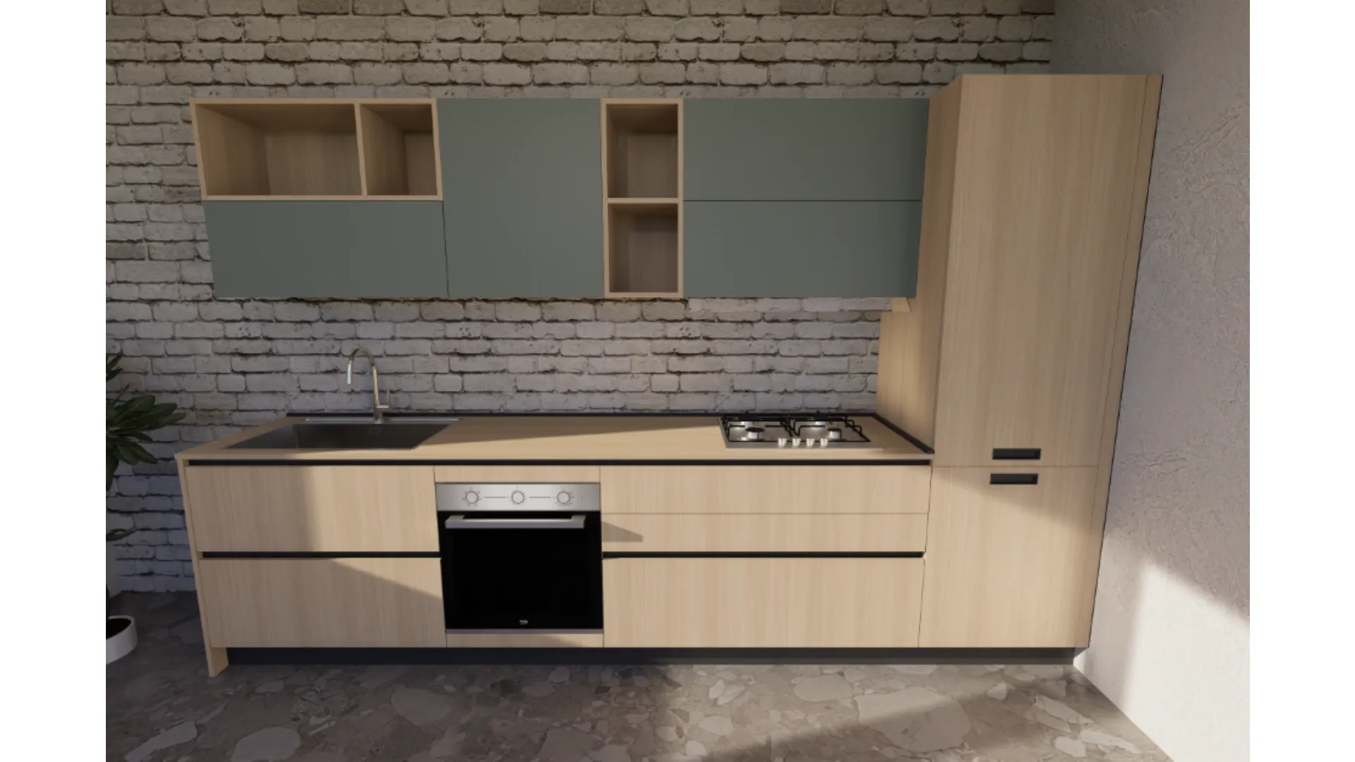 Cucina CLOE composizione C