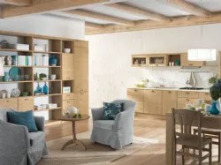 Cucina composizione C1 in legno