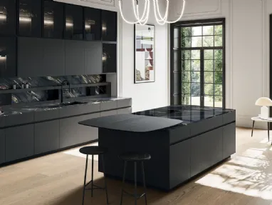 Cucina GLASS composizione 2