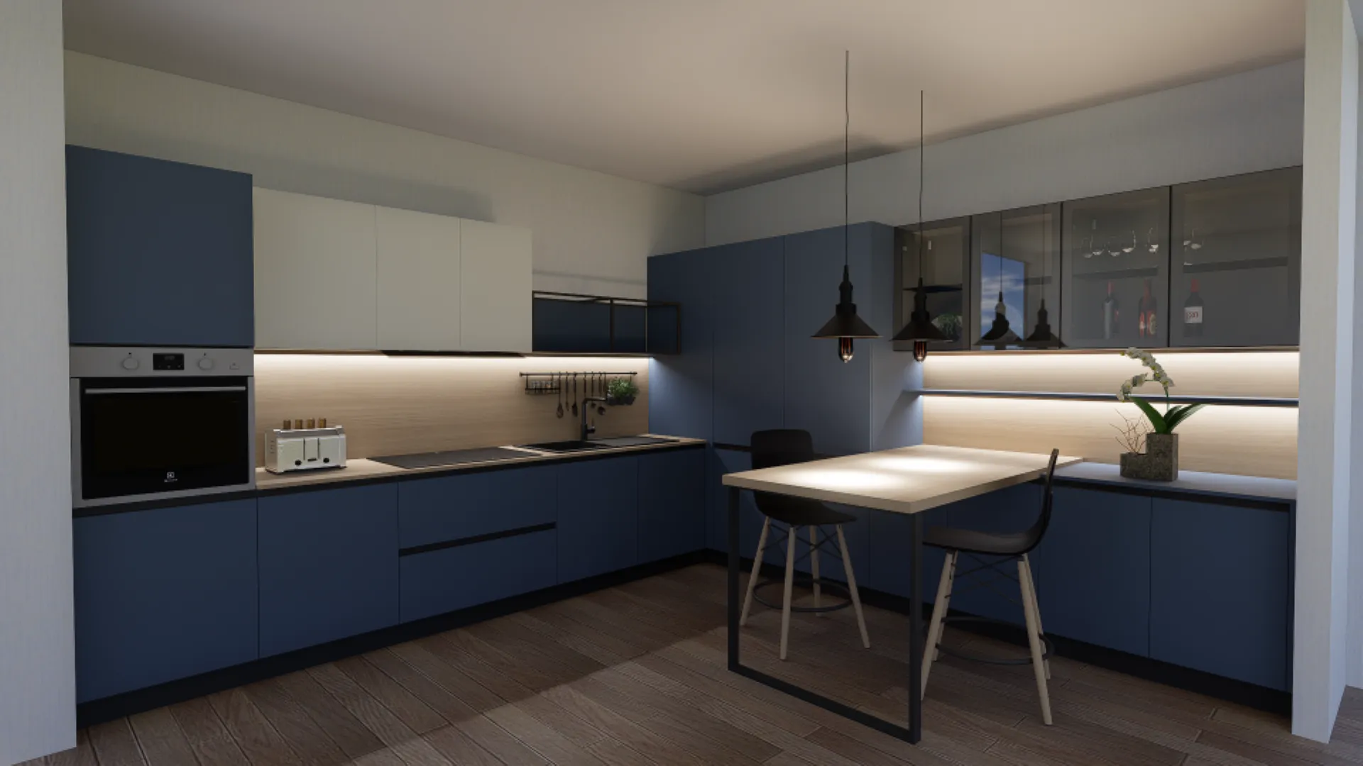 Cucina KALI composizione 14