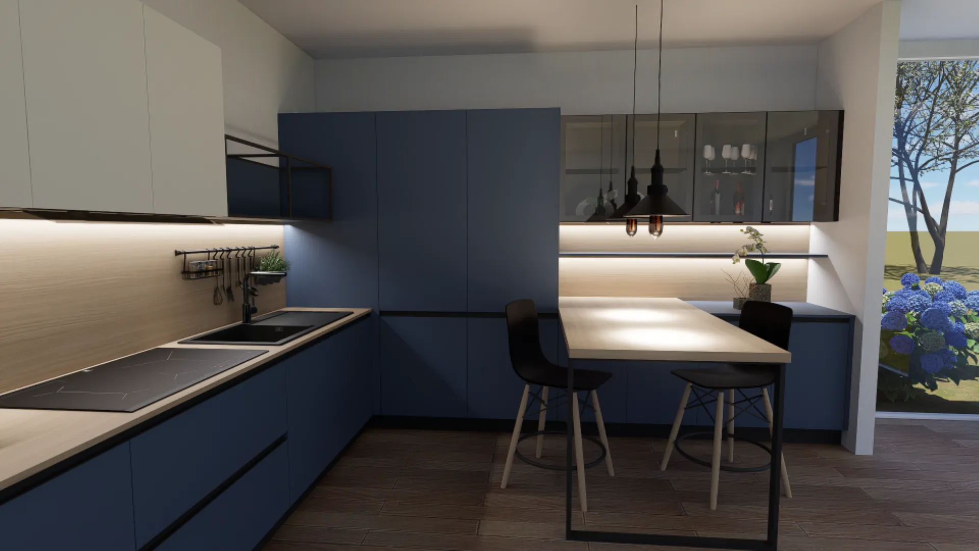 Cucina KALI composizione 14