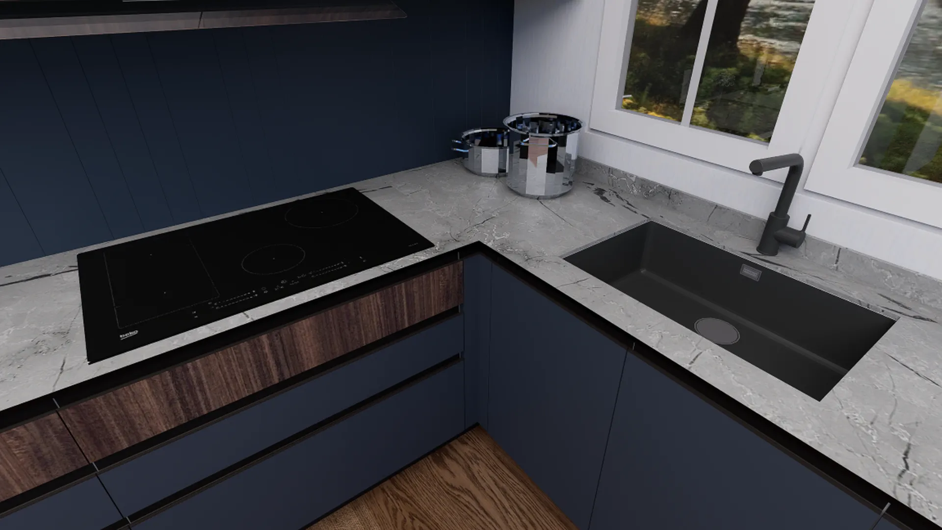 Cucina KALI composizione 15