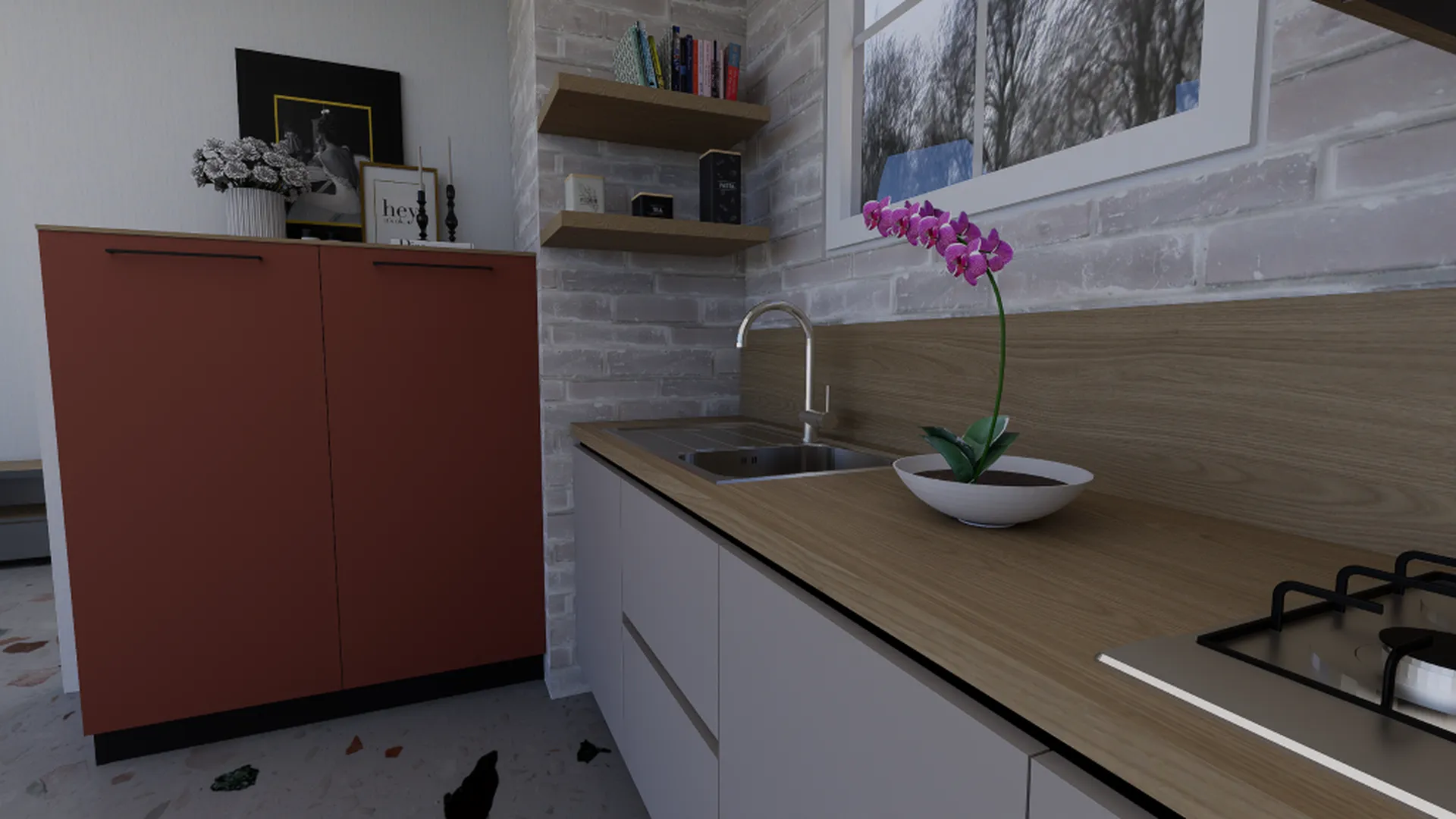 Cucina KALI composizione 16