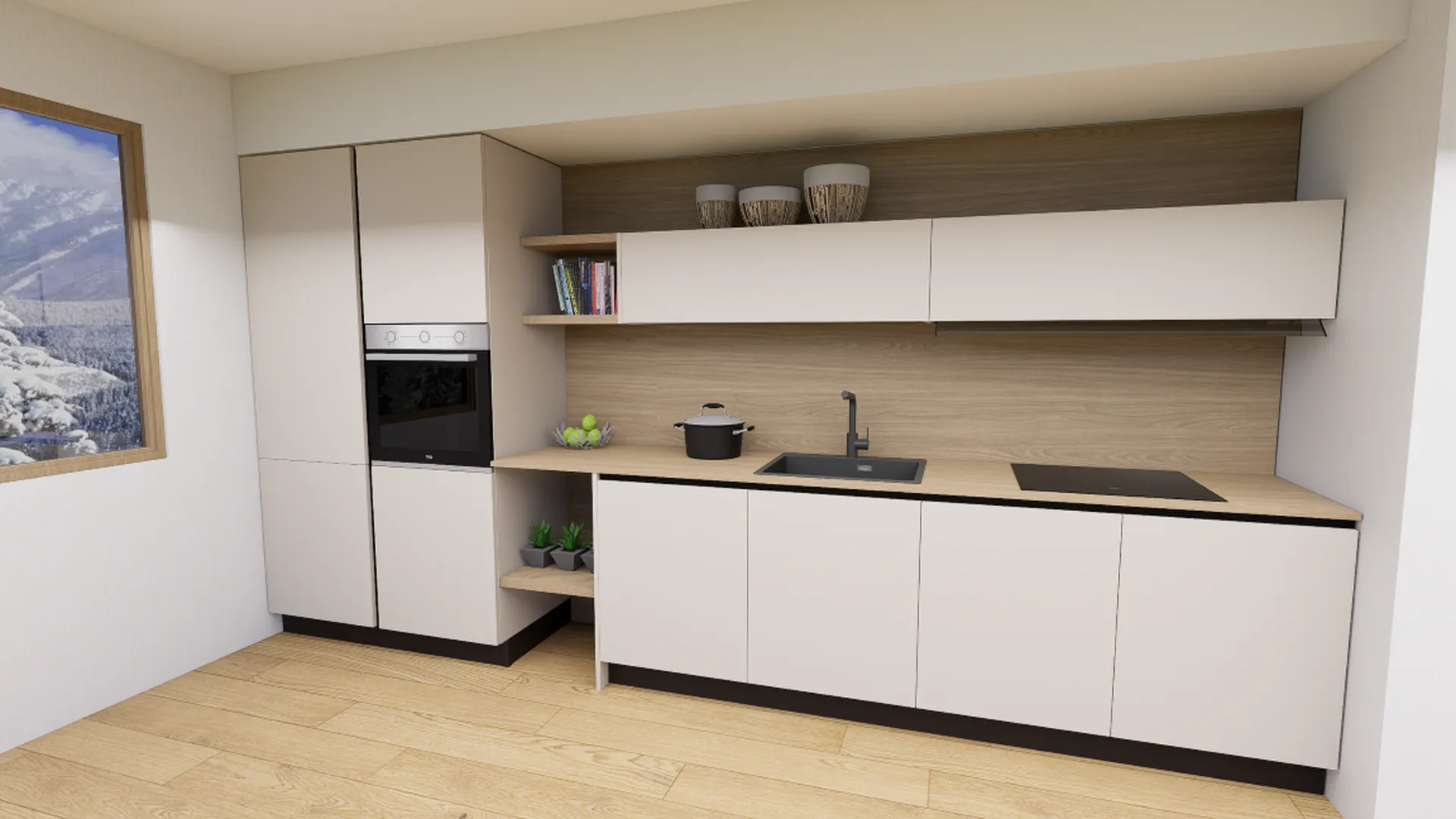 Cucina Kali composizione 17