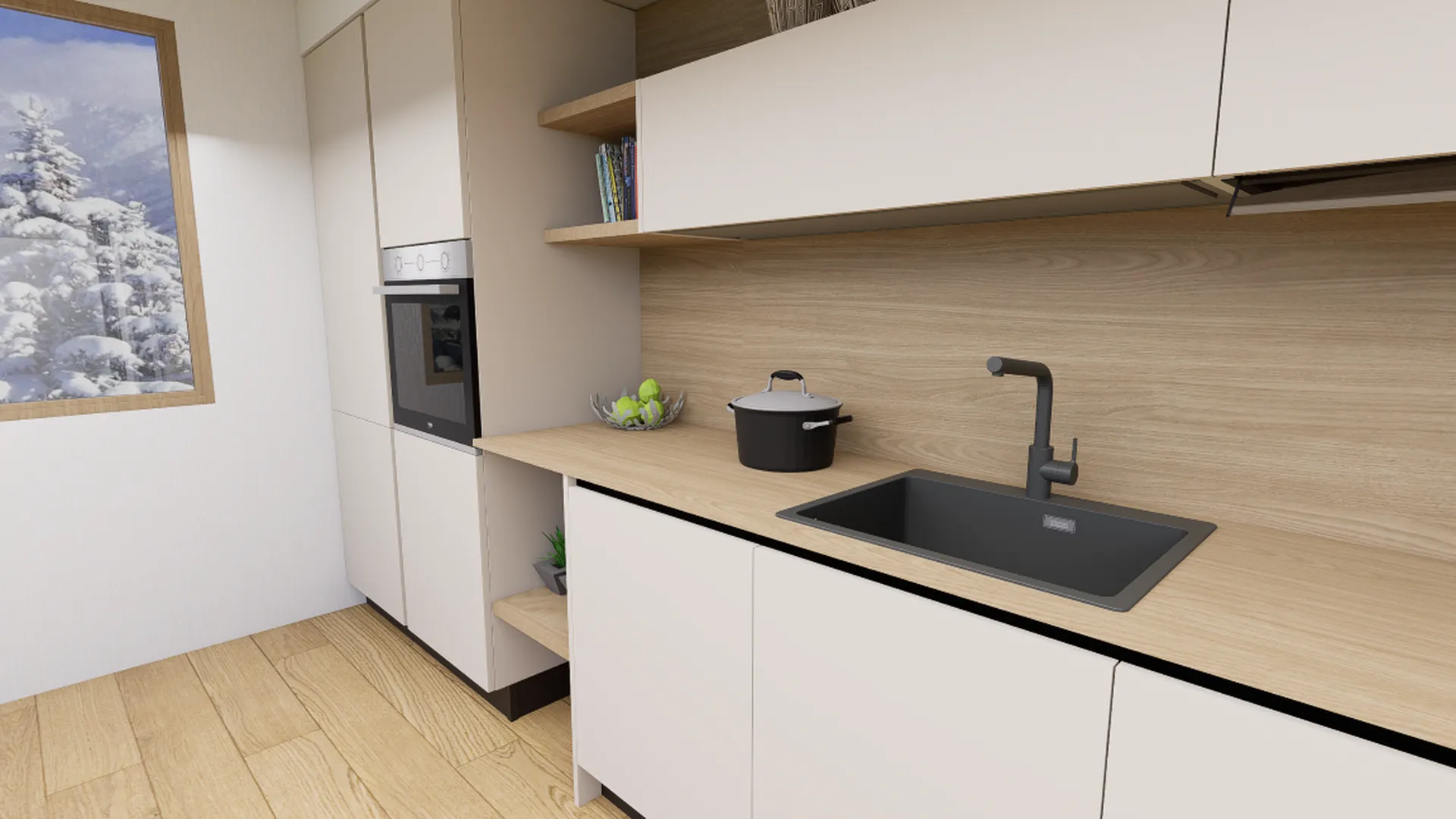 Cucina Kali composizione 17