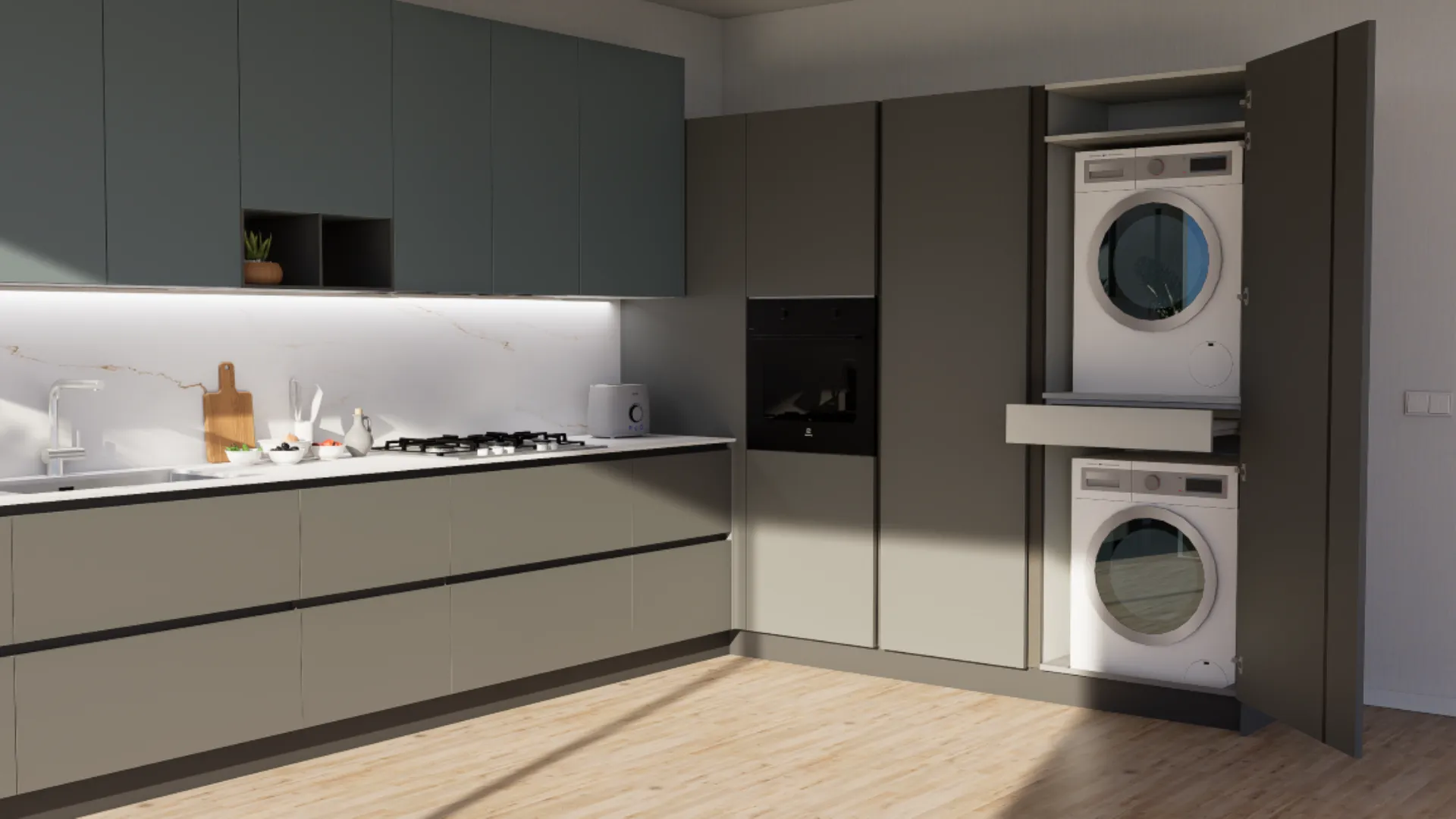Cucina Kali composizione 19