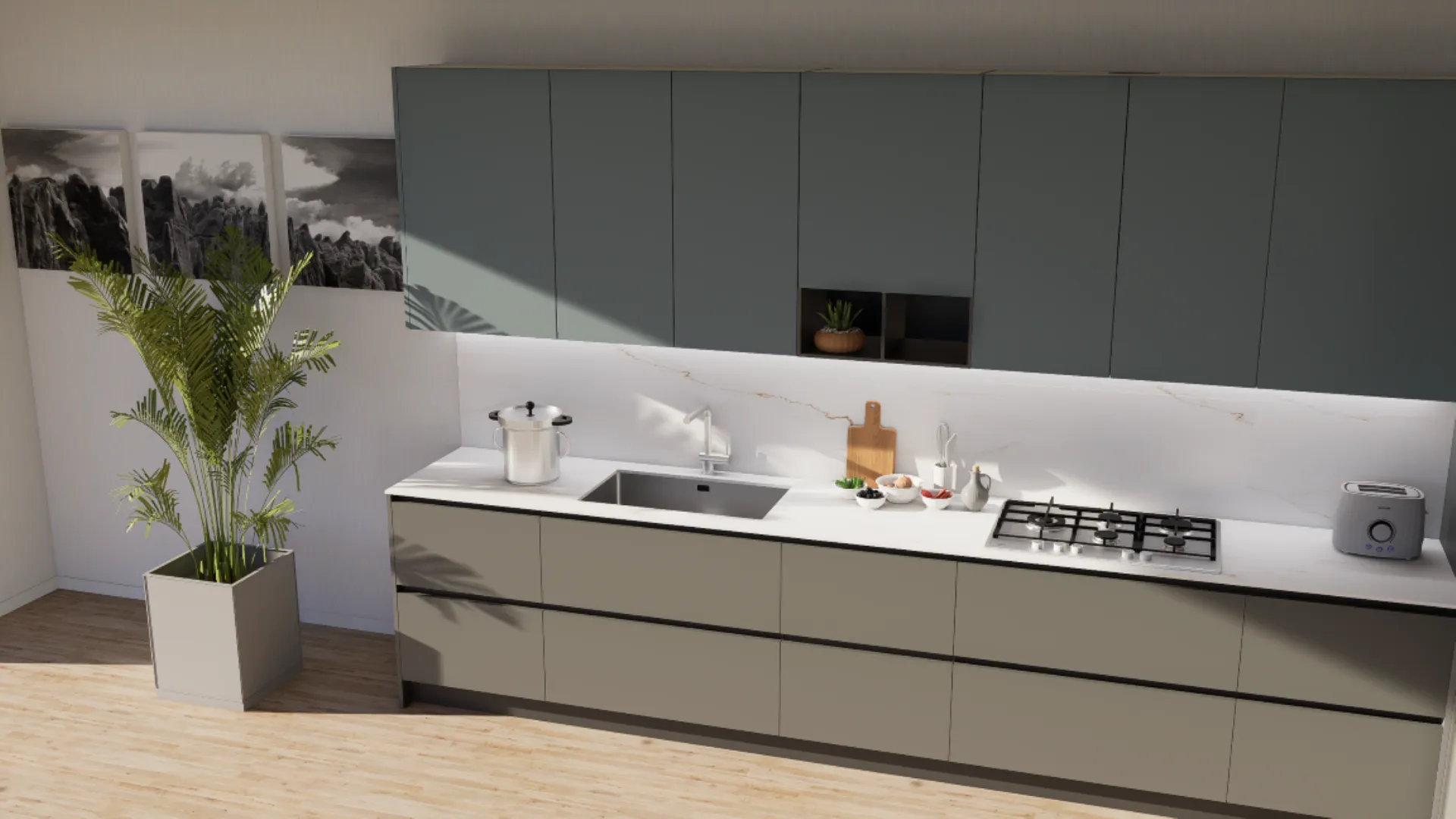 Cucina Kali composizione 19