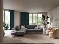 Divano JOPLIN con penisola