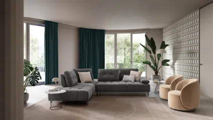 Divano JOPLIN con penisola