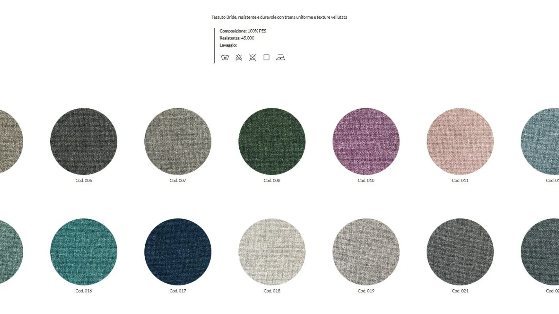 Divano modello JOPLIN