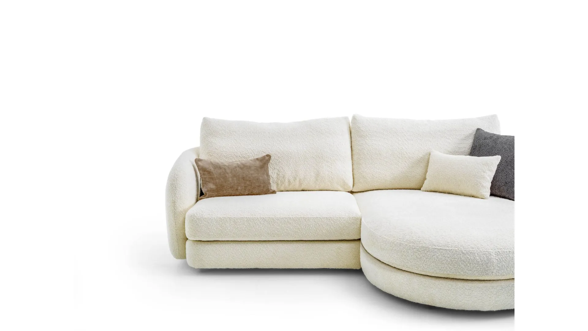 Divano modello TOGO Double con penisola