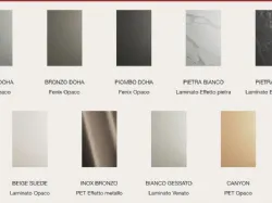 Cucina  moderna completa di elettrodomestici 