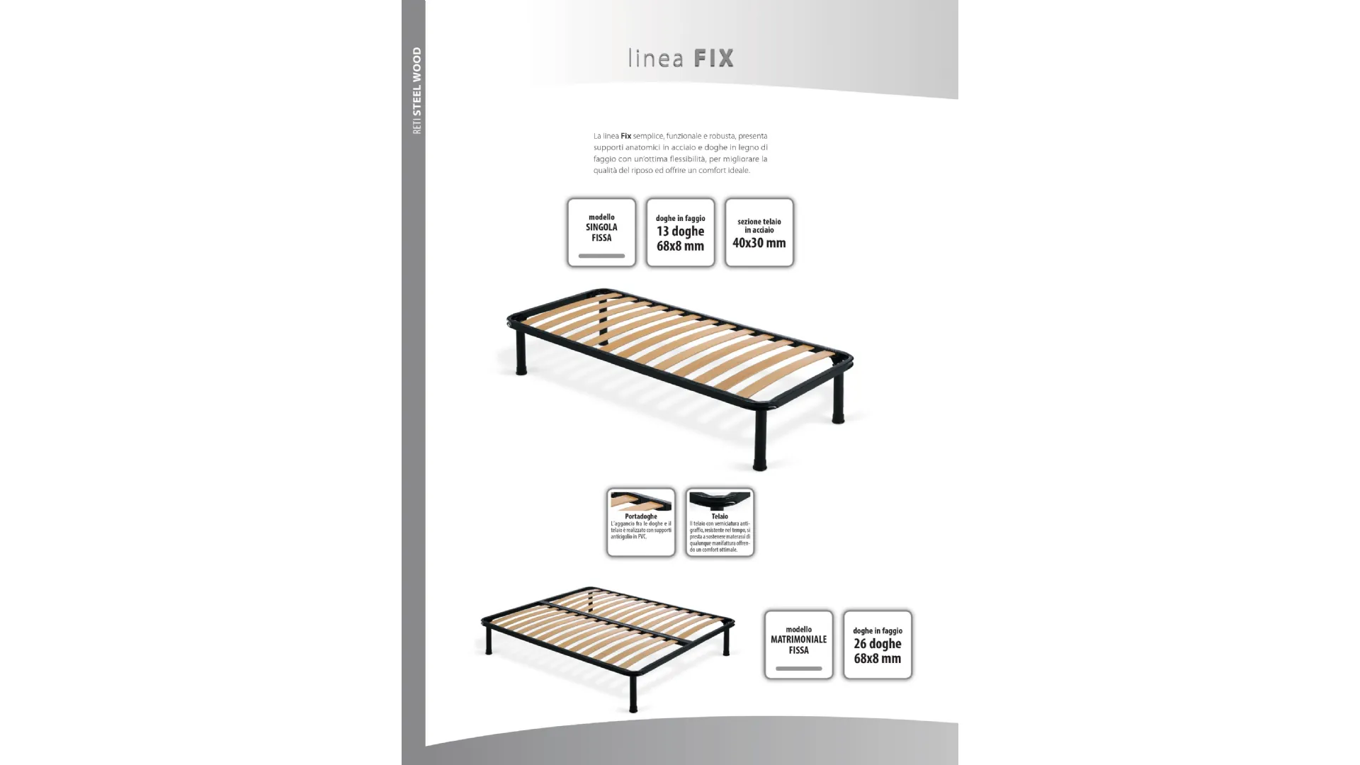 Letto a castello versatile in metallo dalla forma inclinata, personalizzabile nelle finiture