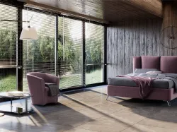 Letto matrimoniale COSMO con contenitore