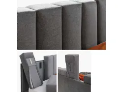 Letto matrimoniale DOMINO 24 con contenitore