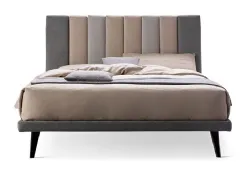  Letto matrimoniale DOMINO 24 con rete di struttura