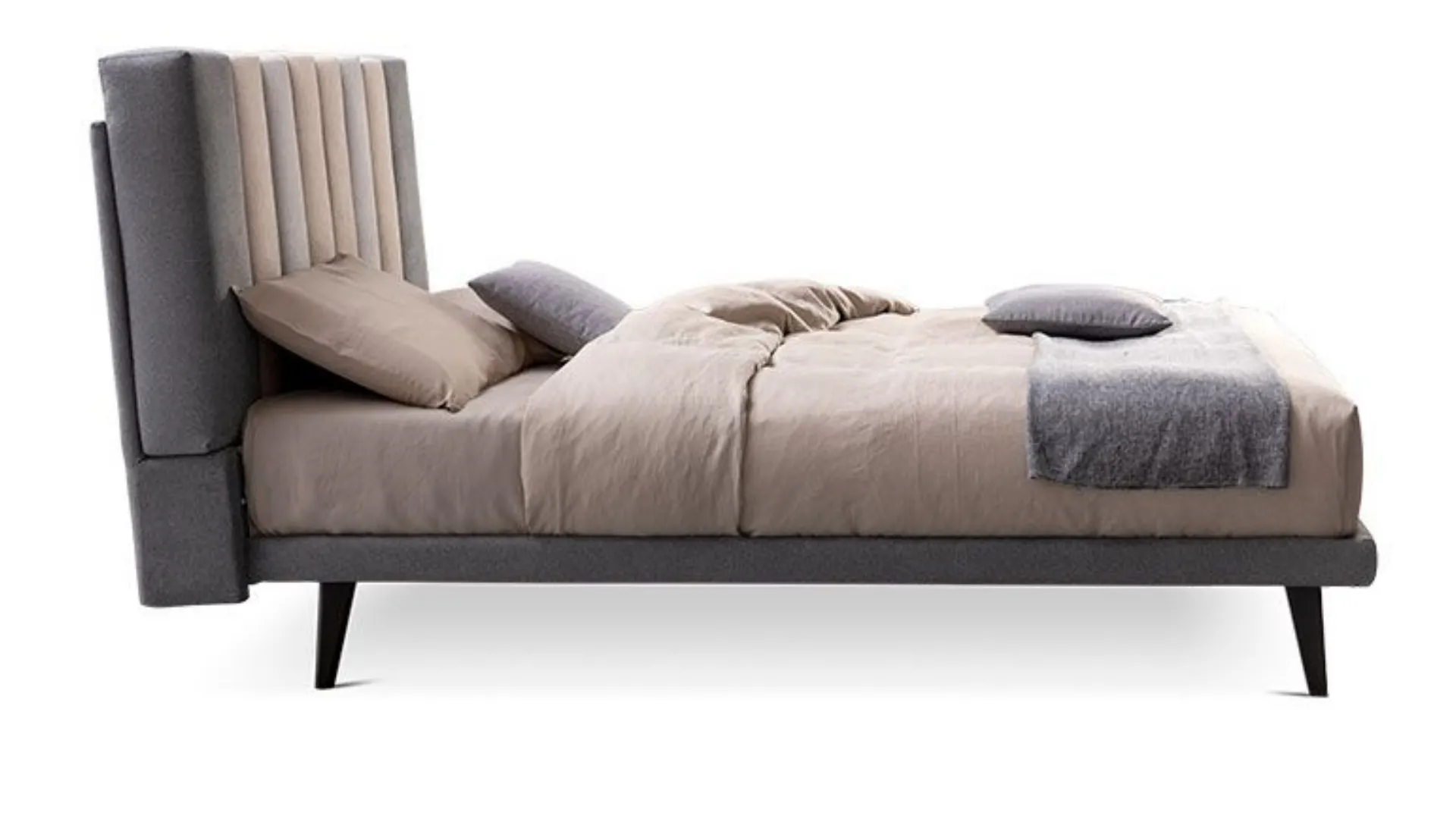  Letto matrimoniale DOMINO 24 con rete di struttura