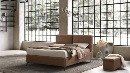 Letto matrimoniale ENEA 24 con contenitore