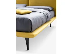 Letto matrimoniale ENEA 24 con rete di struttura