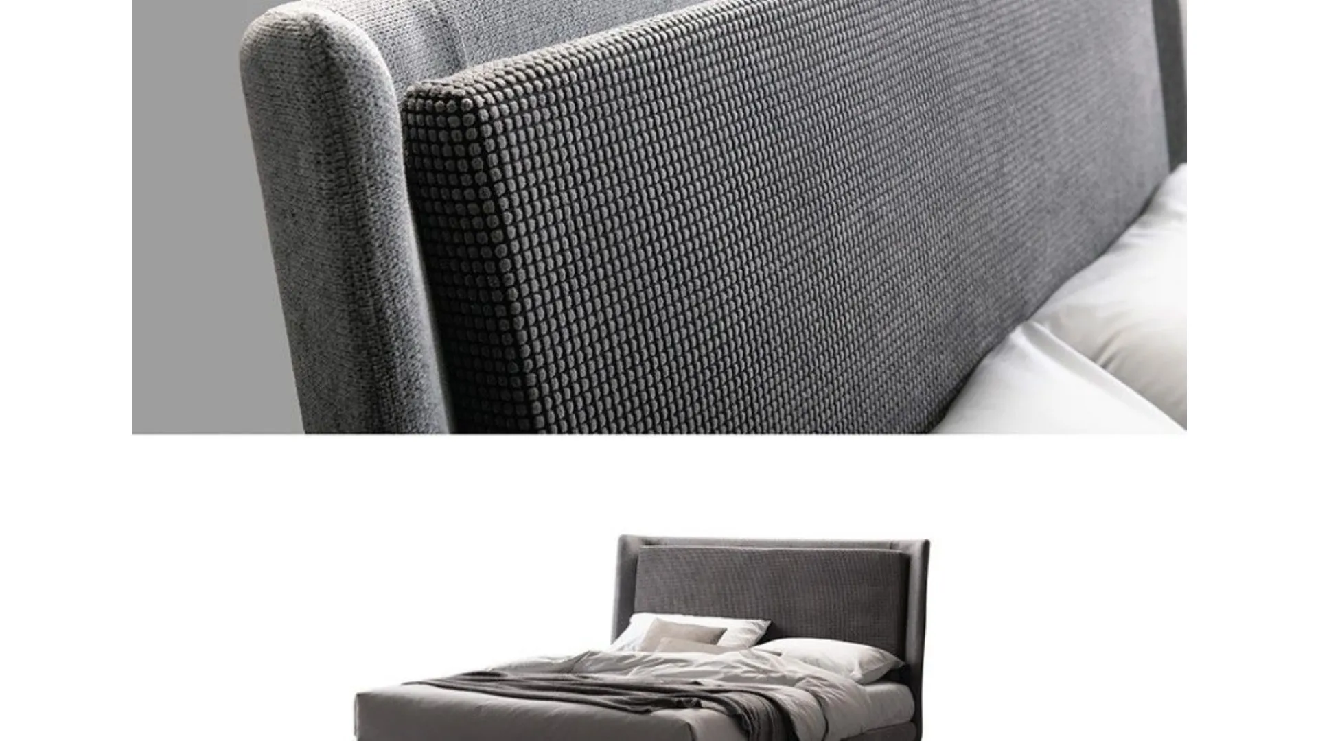 Letto matrimoniale ILLUMIA con contenitore