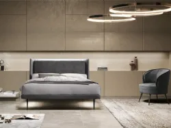 Letto matrimoniale ILLUMIA con rete di struttura