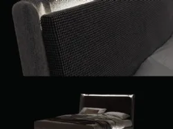 Letto matrimoniale ILLUMIA con rete di struttura
