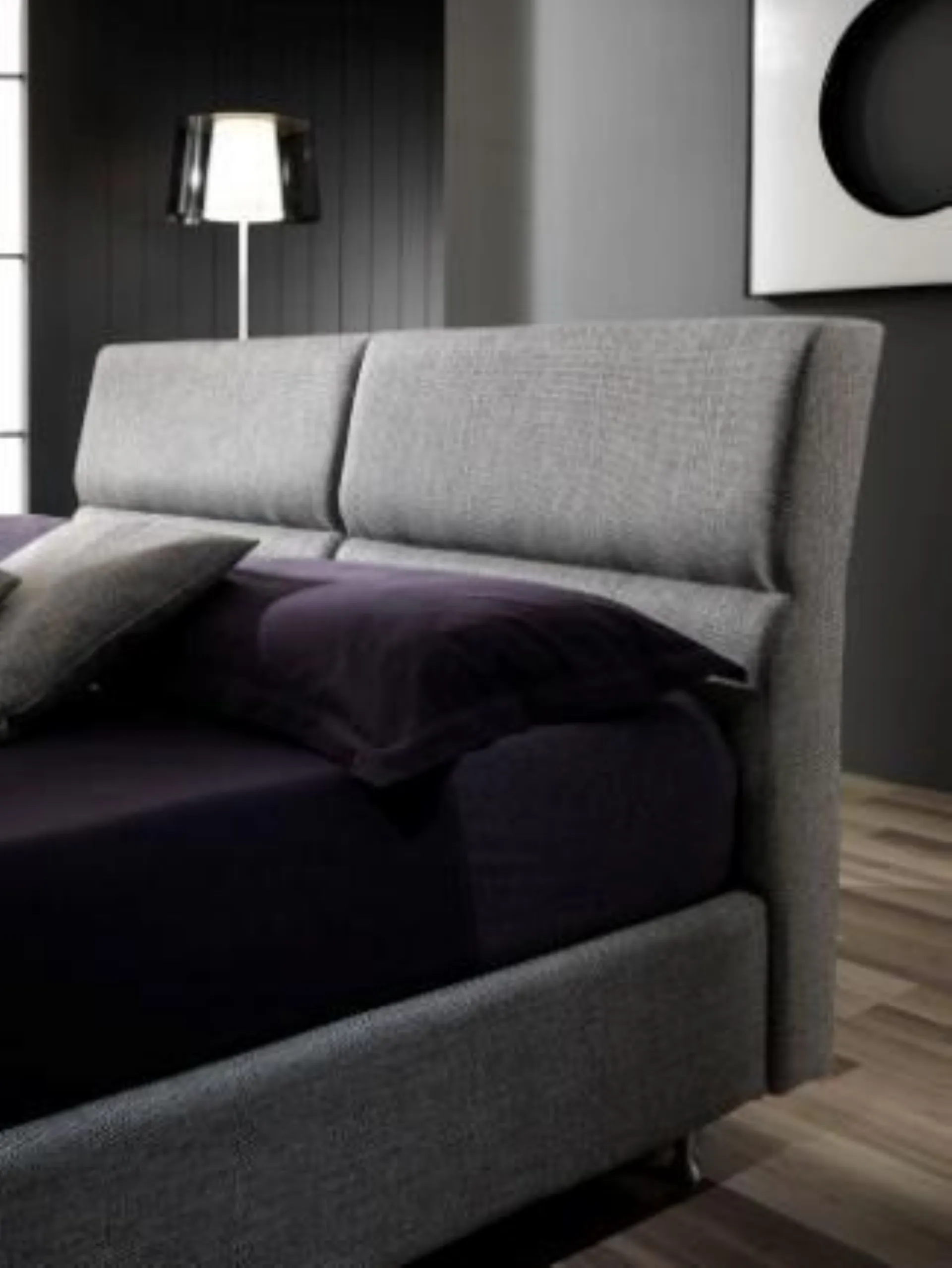 Baleari Letto Matrimoniale Contenitore Arancione