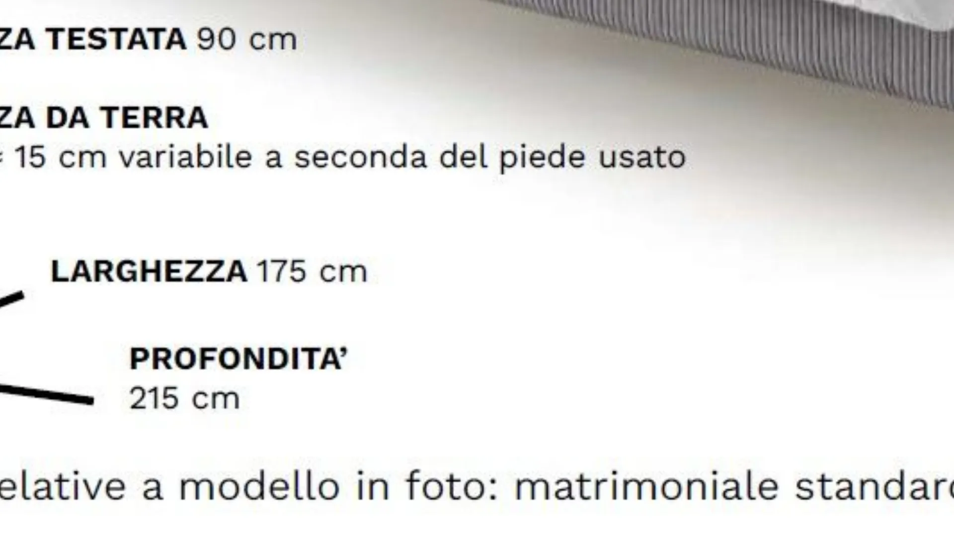 Letto MANON con contenitore