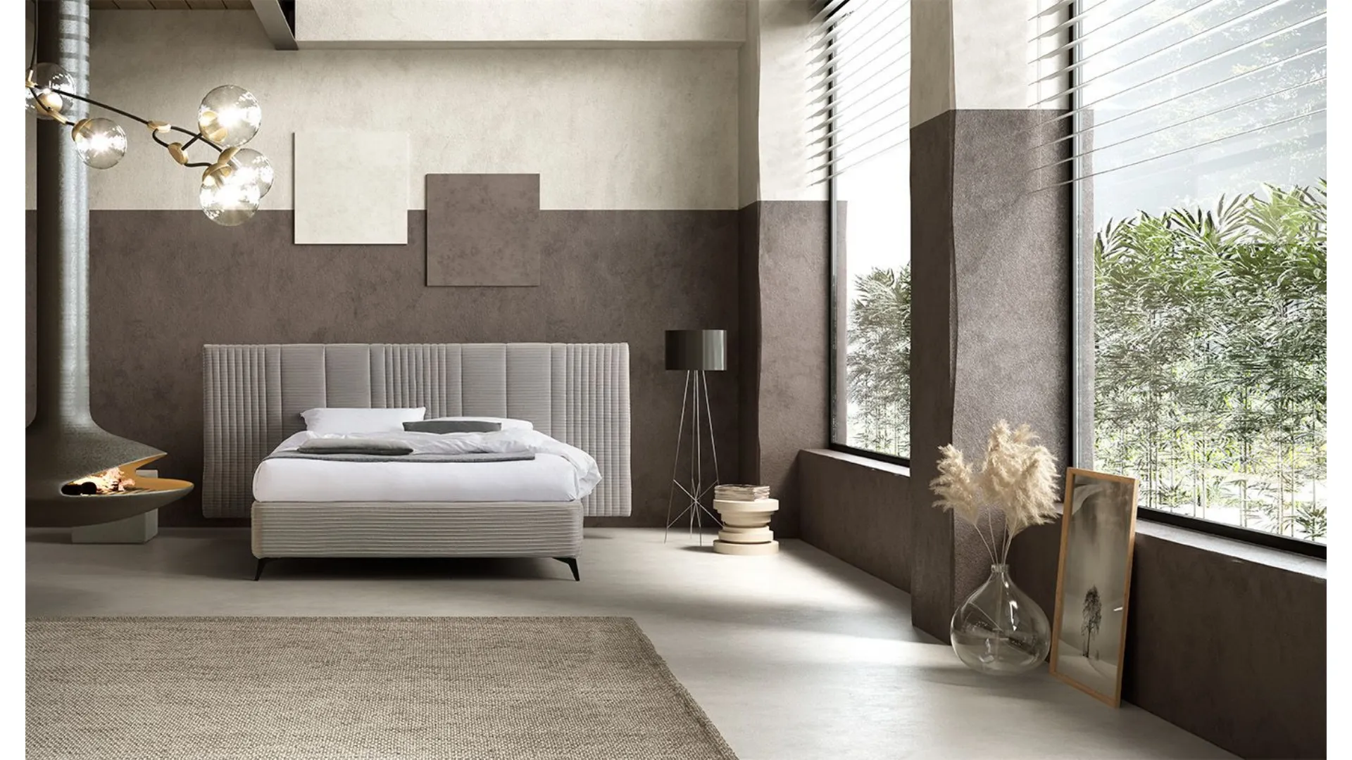 Letto matrimoniale MATRIX XL con contenitore