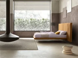 Letto matrimoniale MATRIX XL con rete di struttura