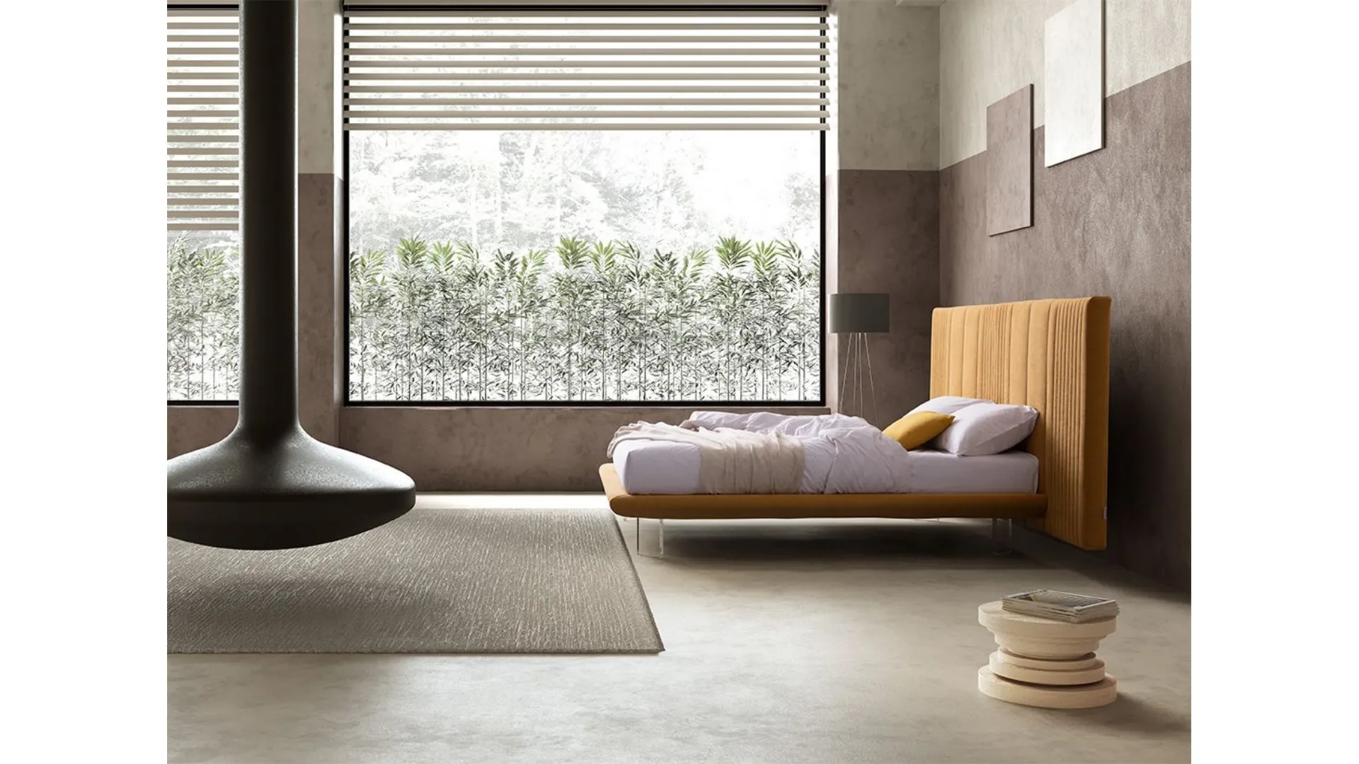 Letto matrimoniale MATRIX XL con rete di struttura