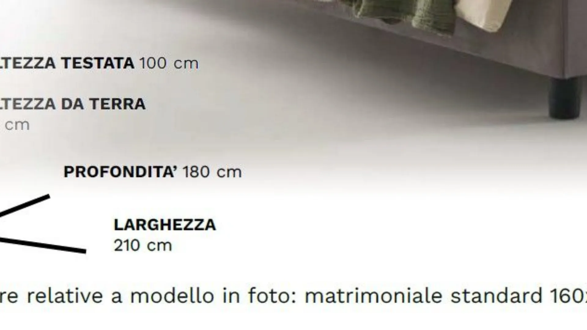 Letto MITO con contenitore
