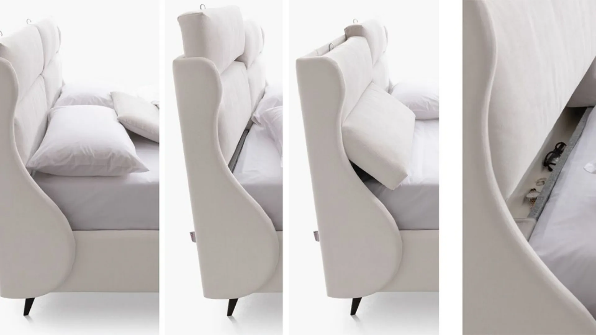 Letto matrimoniale SEGRETO con contenitore