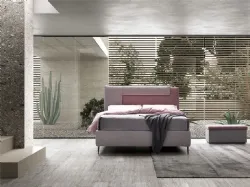 Letto matrimoniale SPAZIO DINAMIC con contenitore