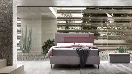 Letto matrimoniale SPAZIO DINAMIC con contenitore