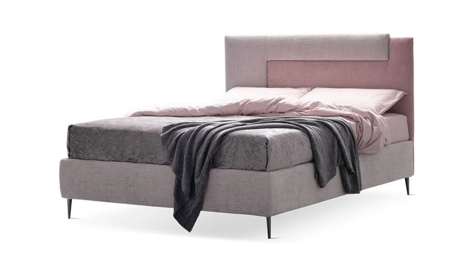 Letto matrimoniale SPAZIO DINAMIC con contenitore