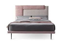 Letto matrimoniale SPAZIO DINAMIC con rete di struttura.