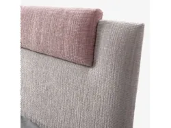 Letto matrimoniale SPAZIO DINAMIC con rete di struttura.