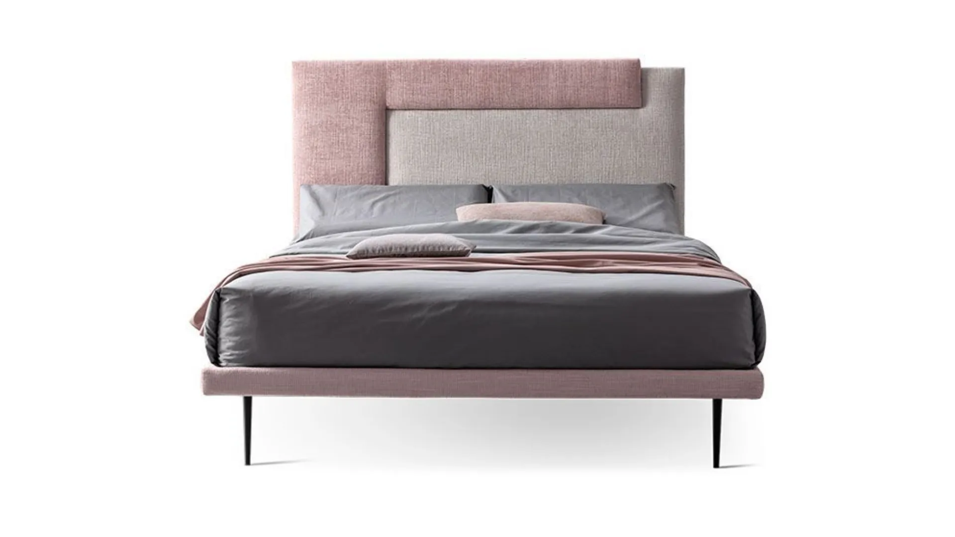 Letto matrimoniale SPAZIO DINAMIC con rete di struttura.