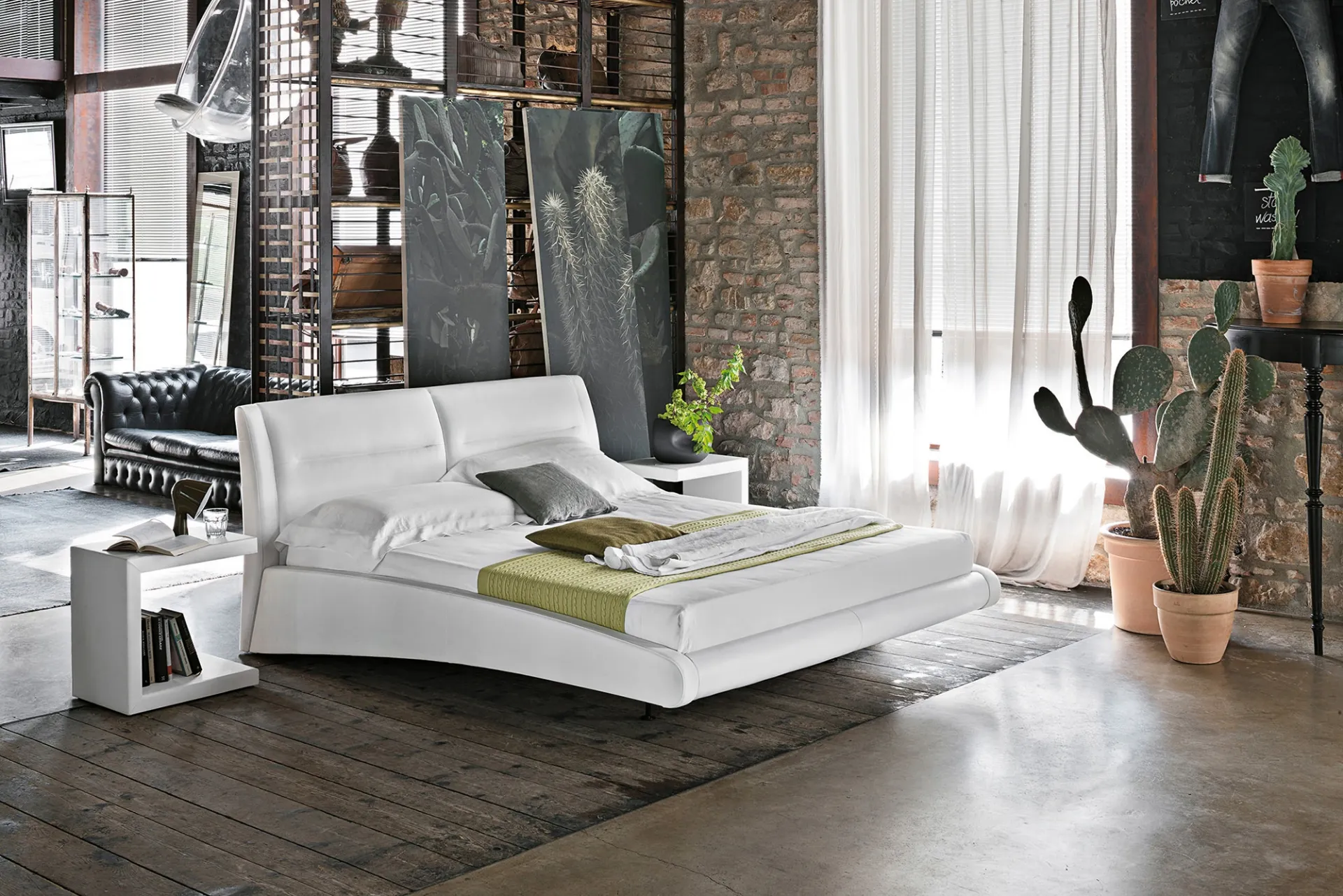 Letto matrimoniale di design