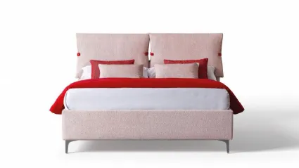 Primrose: letto con doppia cuscinatura e fascetta intercambiabile