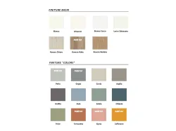 Scrittoio con cassetti chiusura ammortizzata disponibile in diverse colorazioni