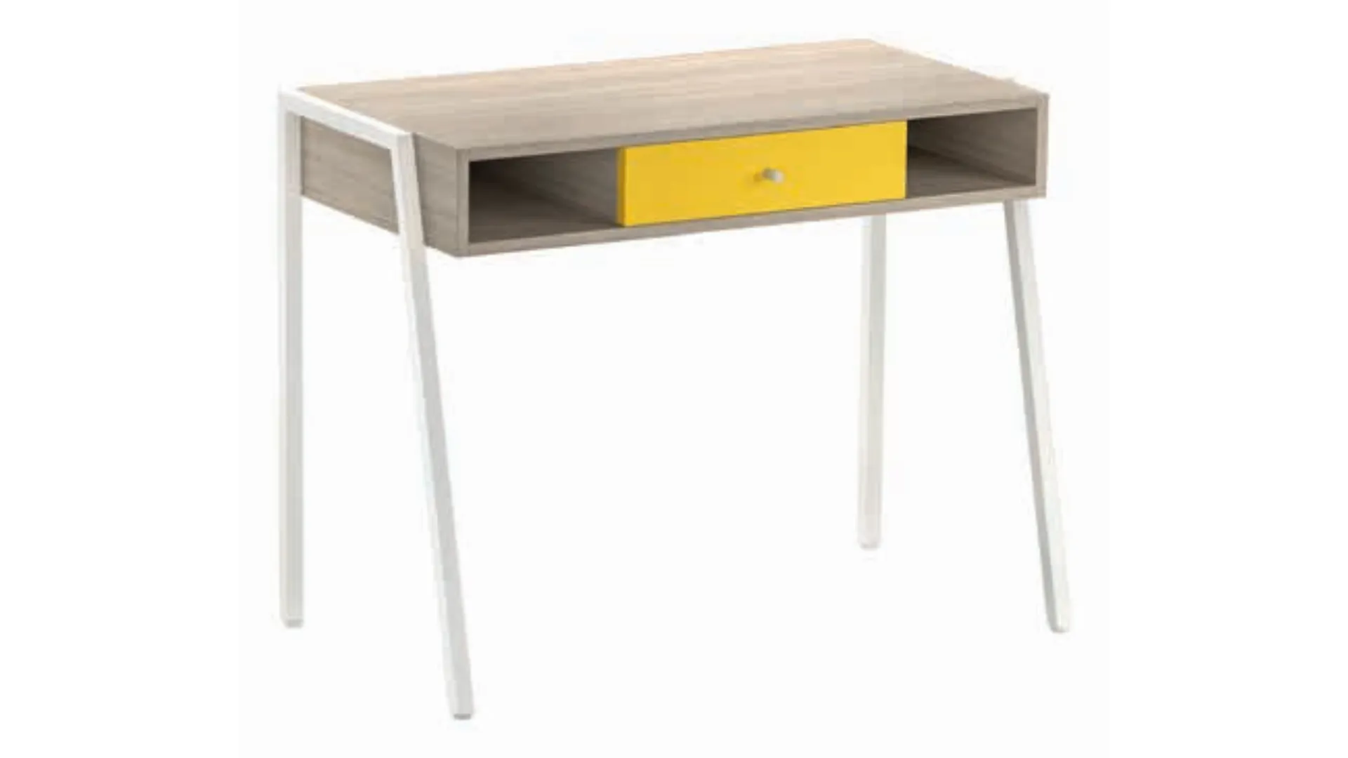 Scrittoio con cassetti chiusura ammortizzata disponibile in diverse colorazioni